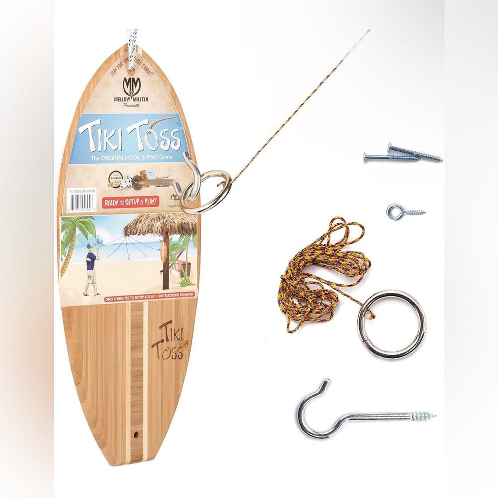 New Tiki Toss Hook and ring game